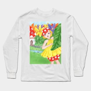 Fairy Girl Long Sleeve T-Shirt